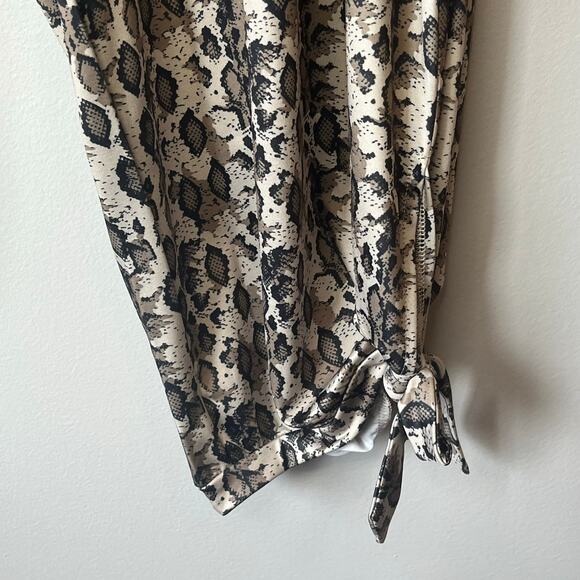 Kate & Mallory Brown / Black Patterned Pants Size 3X - Picture 9 of 14